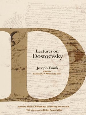 cover image of Lectures on Dostoevsky